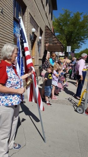 Ringing the bells for Constitution Week